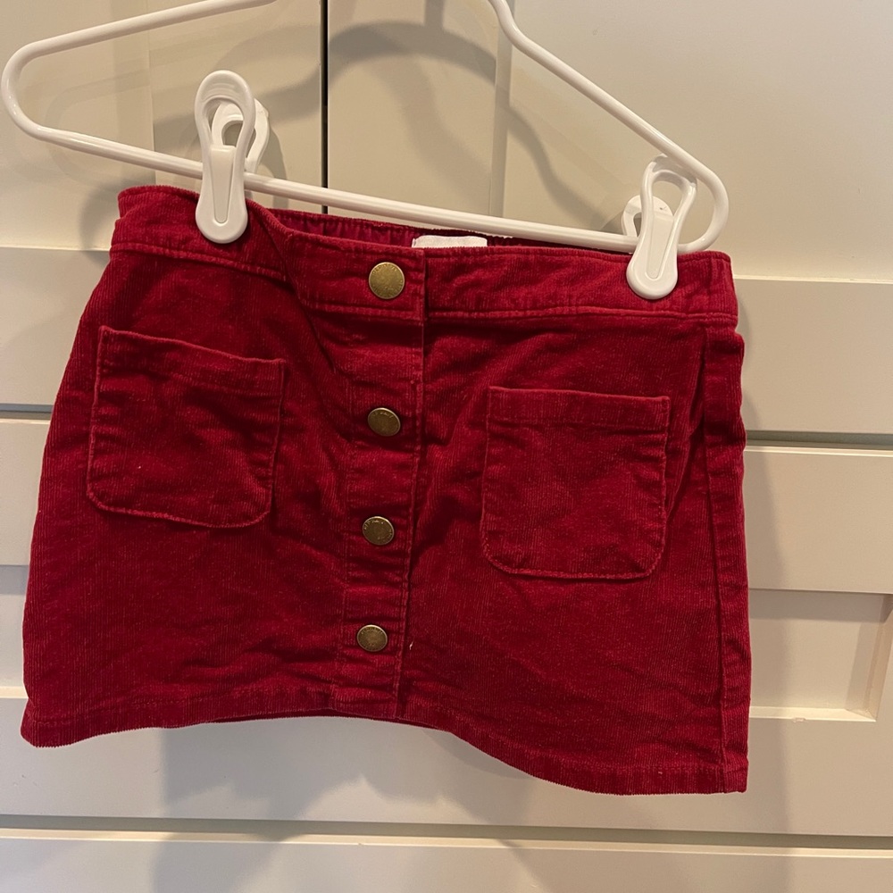 Corduroy skirt